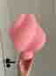 Rosa lampskärm + bas