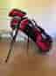 Callaway golfset med bärbag röd/svart