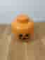 LEGO förvaringshuvud pumpa med blandade klossar
