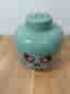 LEGO förvaringshuvud med blandade LEGO-bitar