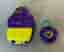 2 x Polly Pocket lekset - cupcake-hus och hjärtformad ask
