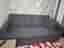 Multisoffa / Bäddsoffa i mörkgrått tyg – perfekt för gästrummet