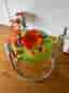 Fisher-Price hoppgunga / activity center med djurleksaker
