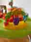 Fisher-Price hoppgunga / activity center med djurleksaker