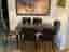 Guzzini dining table with 6 chairs