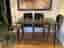 Guzzini dining table with 6 chairs
