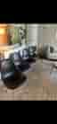 Vitra Eames plaststolar DSR svart