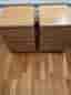 Malm IKEA sängbord / nattduksbord med lådor i ekfanér båda för 550:-