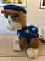 Paw Patrol gosedjur, 4st Chase och Marshall i olika storlekar