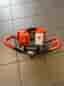 Bensindriven jordborr / jordborrmaskin orange