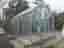 Växthus glas aluminium på sockel + automatisk vindrutta.