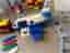 LEGO DUPLO City tågbaneset med flygplan och räls
