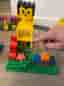 LEGO DUPLO tågbana med djur, figurer och klossar