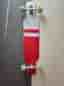NKX longboard röd/vit