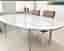 Fritz Hansen Bruno Mathsson matbord vitt