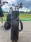 Golfset med bag svart