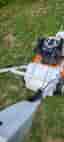 Stihl 4.6 HP gräsklippare bensin orange/vit