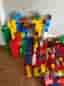 LEGO DUPLO blandade djur, figurer och byggklossar