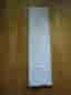 2 stuvbitar vitt tyg ca 432 x 76 och ca 416 x 76