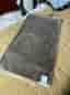 Linum Paolo mullvadsbrun kuddfodral sammet/linne 50x90