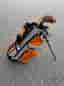 MacGregor golfset med bärbag orange/vit