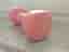 Two Kgs pink dumbbell