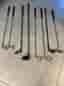 Golfklubbor set med järn, driver, wedge och putter