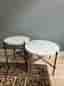 Soffbord satsbord vit marmor GUBI TS