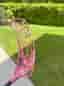 Innebandyklubba, oxdog ultimate light med rosa optilight blad