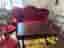 Soffgrupp - Bord, soffa & 6 stolar