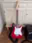 Fender Mustang LT25 förstärkare med Squier mini elgitarr och kabel