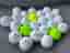 24 st Wilson Staff professional golfbollar i mkt bra skick