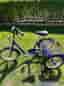 Skeppshult treväxlad trehjuling cykel 16" blå