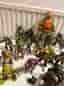 Vintage TMNT Playmates Figurlot 26 delar – motorcykel & robotdogs