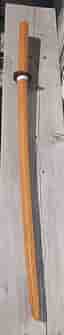BUDO-Nord Träningsbokken för nybörjare för grundträning ca 102 cm lång.