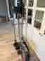 Crosstrainer silver/svart med display