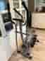 Crosstrainer silver/svart med display
