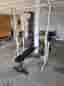 Smithmaskin world class , 130 kg vikter, bänk.