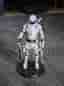 Fortnite figur med Overtaker skin