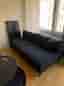 Bolia soffa 180 i svart ull