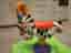 Fisher-Price hoppande zebra leksak