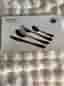 RBA Darksteel bestickset 24 delar svart
