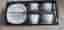 Köksutrustning vinställ ek, Tupperware, Kaffekoppar