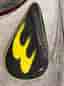Bullpadel padelracket med fodral svart/blå