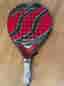 Spac Spin padelracket röd/svart