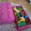 LEGO DUPLO rosa förvaringslåda med duplolego