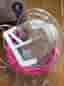 Melissa glassmaskin ismaskin vit/rosa
