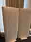 IKEA rumsavdelare / skärmvägg beige tyg (MITTZON)