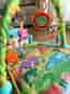 Lekmatta/babygym med Kick and Play piano