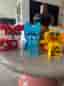 LEGO DUPLO djurfigurer hund katt anka